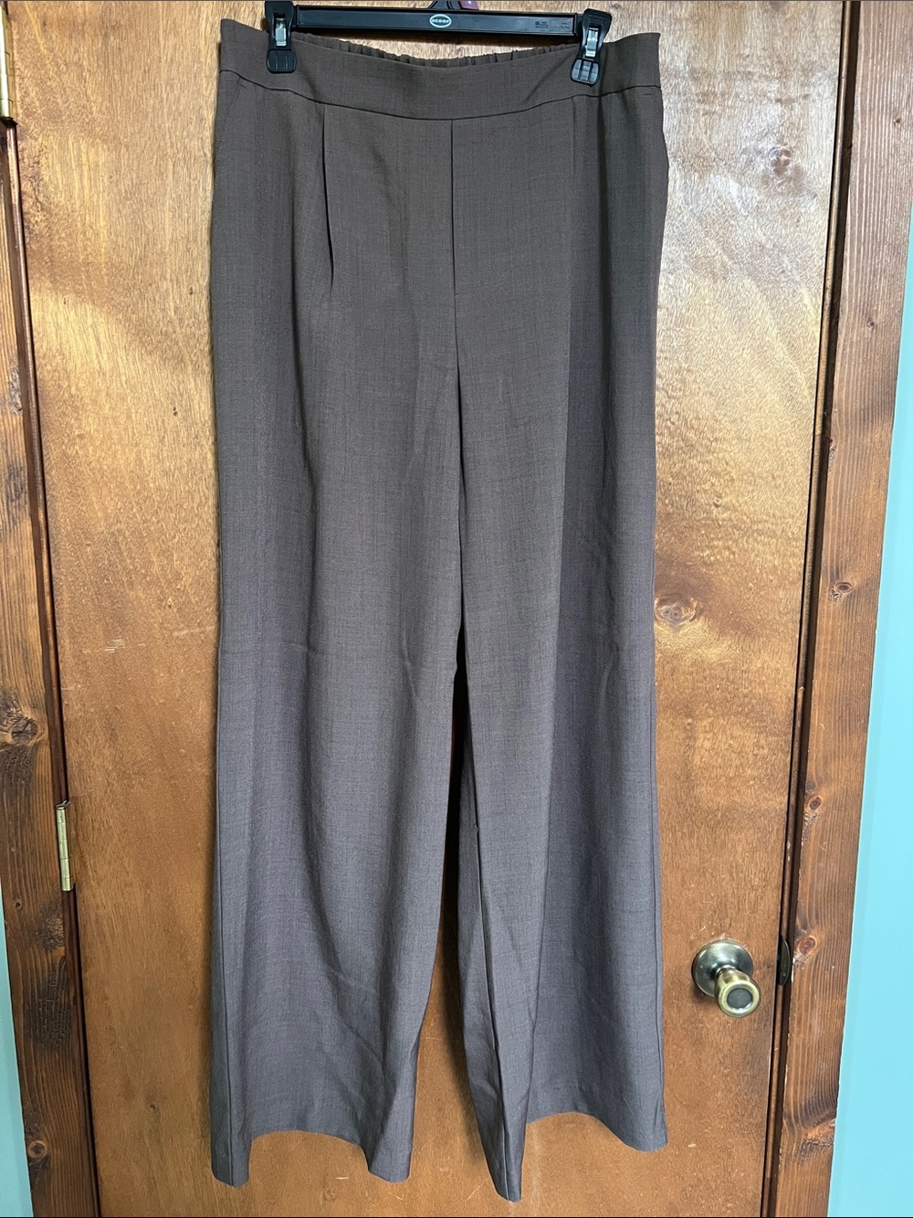 Men's Brown Dress Pants - Classic Straight Leg
